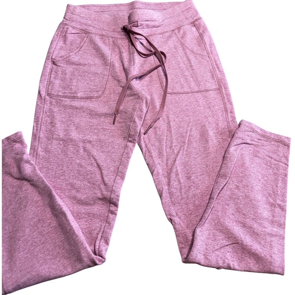 Calia by Carrie Underwood Womens Pink Heathered Jogger Pants WAX12100H Size M